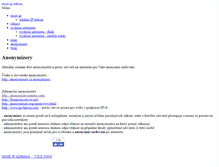 Tablet Screenshot of anonymizer.mojeip.cz